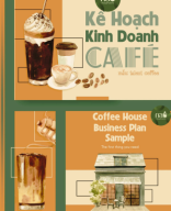 MẪU KẾ HOẠCH KINH DOANH CAFE