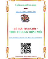 đề học sinh giỏi 7 theo chương trình mới nhất.pdf