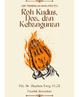 Buku Roh Kudus, Doa, dan Kebangunan (Pdt. Dr. Stephen Tong).docx