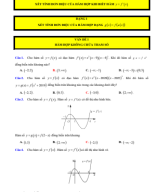 KNTTVCS-Đại số 12-Chương 1-Bài 1-Tính đơn điệu và cực trị của hàm số-Chủ đề 5-Tính đơn điệu hàm hợp liên quan f_(x)-ĐỀ BÀI.pdf