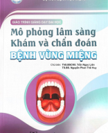 Mô phỏng lâm sàng khám và chẩn đoán bệnh vùng miệng.pdf