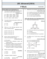 010) p-Block  Practice Sheet  Varun JEE Advanced 2024.pdf