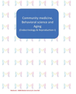 Community medicine, Behavioral science and Aging (EnR module).pdf