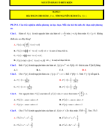 KNTTVCS-Đại số 12-Chương 4-Bài 1-Nguyên hàm-Chủ đề 2-Nguyên hàm có điều kiện-ĐỀ BÀI.pdf