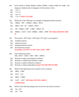 Redox Reaction, Types of Redox Reaction.pdf