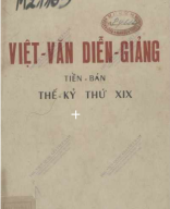 A 895.922_Sách Việt Văn diễn giảng 1-Tiền bán thế kỷ 19.pdf