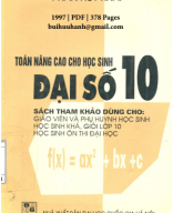 Toán Nâng Cao Cho Học Sinh-Đại Số 10 (NXB Đại Học Quốc Gia 1997) - Phan Huy Khải, 378 Trang.pdf