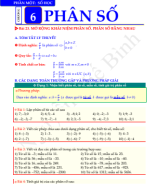 22. Phân dạng và bài tập Toán 6 chương trình mới học kì 2.pdf