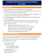 8. DIFFERENT METHODS USED IN ISOLATION OF BACTERIA.pdf