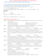 7. Phương trình Clapeyron và Van der Waals (đề).docx