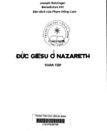 232 - TVTT0002443 - Đức Giêsu Ở Nazareth - Toàn Tập - Joseph Ratzinger - Hồng Lam - Tôn Giáo.pdf