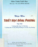 181_Nhập môn triết học đông phương. Tập 1.pdf