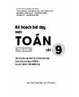 KHBD TOAN 9-TAP 1- CTST (1).docx