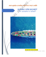 SEA EXPORT - MỤC LỤC & FILE ĐỌC THỬ.doc