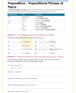 Lesson 27 - Prepositions - Prepositional Phrases of Place.pdf