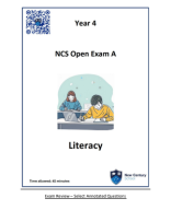 Y4 NCS Open Exam A - Literacy - Exam Review.pdf