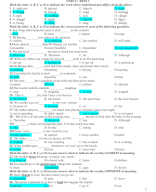 KEY-UNIT 2 - PRACTICE TEST.doc