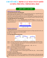 CHUYÊN ĐỀ 3. ĐỊNH LUẬT BẢO TOÀN KHỐI LƯỢNG PHƯƠNG TRÌNH HÓA HỌC (File GV).pdf