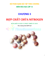 3GV. HỢP CHẤT CHỨA NITROGEN - BỘ PHÂN DẠNG BÀI TẬP THEO CHƯƠNG.pdf