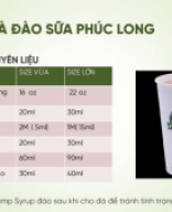 Bộ Công Thức Phúc Long Pha Chế – Các Công Thức Đặc Biệt Từ Phúc Long, Giúp Bạn Tạo Ra Những Ly Nước Uống Đẳng Cấp.pdf