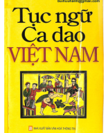 Tục Ngữ, Ca Dao Việt Nam (NXB Văn Hóa Thông Tin 2009) - Xuân Trương, 181 Trang.pdf