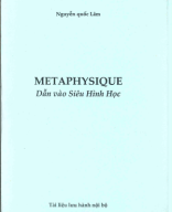 110_Metaphysique-Dẫn vào Siêu Hình Học-Nguyễn Quốc Lâm.pdf