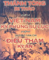 B 090 Thánh Tông Di Thảo, Việt Nam Kỳ Phục Sự Lục, Điểu Thám Kỳ Án - Trương Văn Chi, 384 Trang.pdf