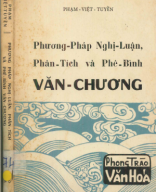 B 802_Phương pháp nghị luận Phân tích và Phê bình văn chương-Phạm Việt Tuyền.pdf