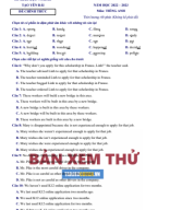 27. (KHÔNG CHUYÊN) Đề thi vào 10 môn Anh - Sở GD_ĐT Yên Bái - năm học 2022 - 2023 - File word có giải.Image.Marked.pdf