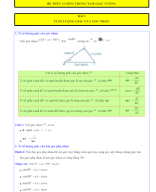 Hình học 9-Chương 4-HTL trong tam giác vuông-Bài 1-Tỉ số lượng giác của góc nhọn-ĐỀ BÀI.doc