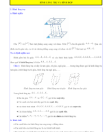 CD -Hình học 11-Chương 4-ĐT và MP trong không gian. QHSS-Bài 5-Hình lăng trụ và hình hộp-ĐỀ BÀI-Trắc nghiệm.doc