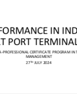 13.1_Arvind Bhatnagar -PORT TERMINALS.pptx