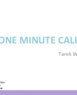 #One Minute Call.pptx