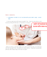 BÀI 29. MỘT SỐ NGÀNH NGHỀ LIÊN QUAN ĐẾN SINH HỌC CƠ THỂ.docx