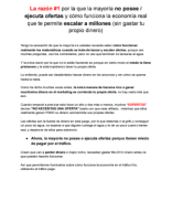 La razón #1 por la que la mayoría no posee / ejecuta ofertas y cómo funciona la economía real que te permite escalar a millones (sin gastar tu propio dinero)