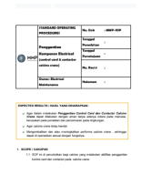 (EL14) MMP SOP MENGGANTI CONTROL DAN CARD CALCINE CRANE.pdf