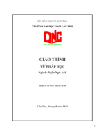 177 - GIAO TRINH TU PHAP HOC.pdf