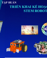 Robotics của Triển khai kế hoạch bài dạy Robotics.pptx