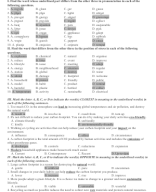 Grade 10 UNIT 2- Practice test 1( key).doc