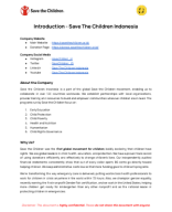 [StC] [May24-SEO] RevoU VI Case Study - Save the Children Indonesia