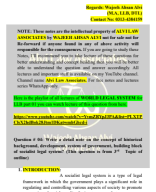 World legal System Question No 10 write a notre on the historical development of socialist legal system and its building blocks..pdf