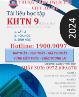 KHTN 9 - PHẦN HÓA HỌC - TÀI LIỆU HỌC TẬP 2025 - OK.pdf