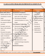 Class 6 Math Chapter 9- Symmetry Lesson Plan.pdf