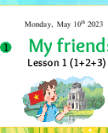 Bản theo tiết - Unit 1 lesson 1 (1+2+3).pptx