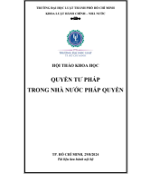 KỶ YẾU HỘI THẢO 'QUYỀN TƯ PHÁP TRONG NHÀ NƯỚC PHÁP QUYỀN'.pdf