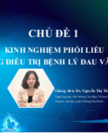 Gửi học viên [CME 28.08.2024] - Kinh nghiệm phối liều trong điều trị bệnh lý đau viêm 22.08.pptx