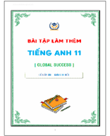 BÀI TẬP TRẮC NGHIỆM TIẾNG ANH 11 GLOBAL SUCCESS.docx