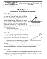 Đề thi HSG môn Vật Lý 10 - Chuyên Hạ Long - Năm 2017-2018 - File word có lời giải chi tiết.pdf
