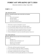 Forecast Speaking sớm Quý 3_2024 - PART 2 + 3