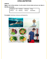 LESSON 17 - Gym and nutrition.pdf